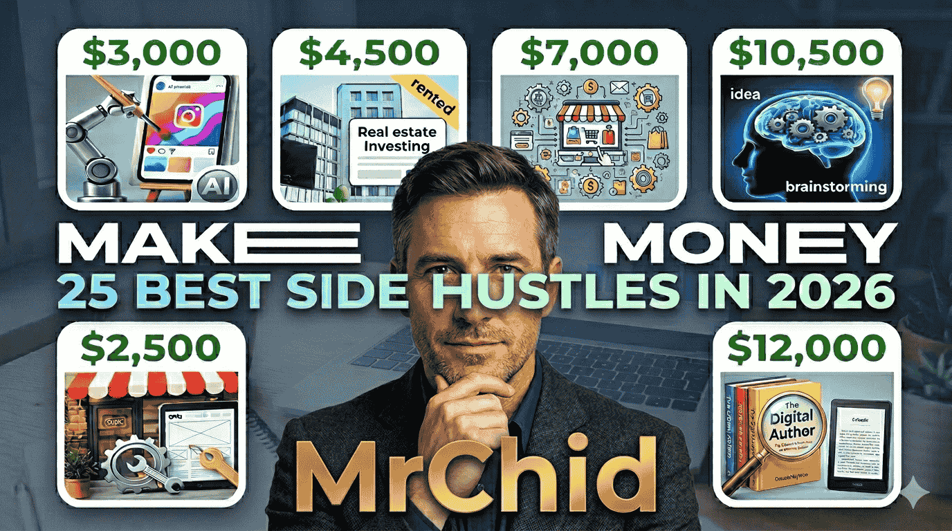 25 Best Side Hustles to Make Money in 2026